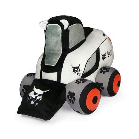 plush bobcat skid steer|skid steer toys videos kids.